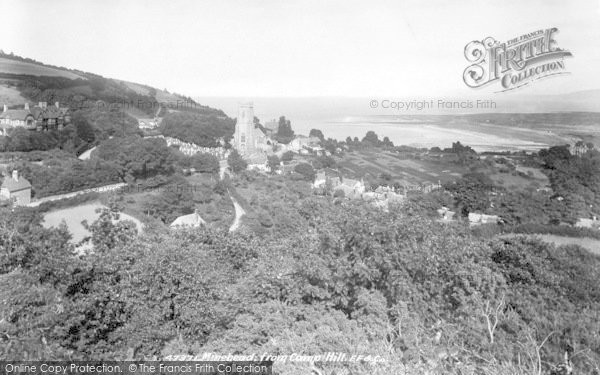 Photo of Minehead, From Camp Hill 1901