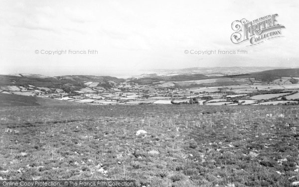 Photo of Minehead, From Dunkery Hill c.1965