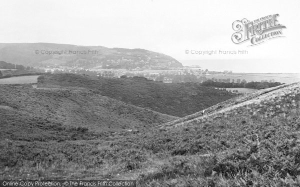 Photo of Minehead, From Grabhurst 1919