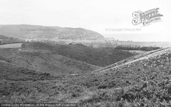 Photo of Minehead, From Grabhurst 1919