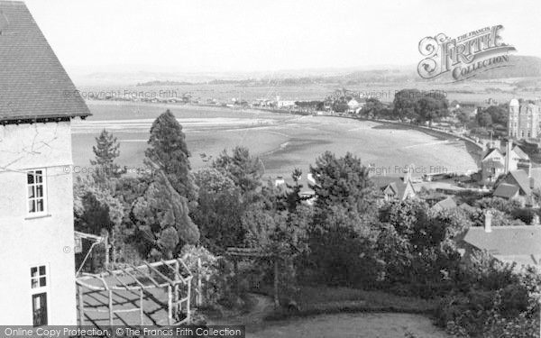 Photo of Minehead, From The West c.1955