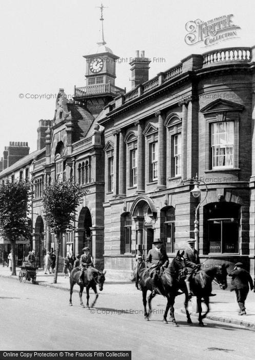 Photo of Minehead, Gentlemen Riding On The Parade 1927