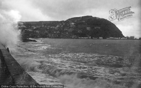 Photo of Minehead, High Tide 1927