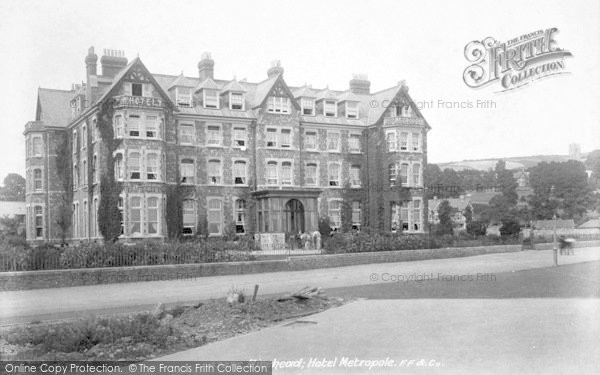 Photo of Minehead, Hotel Metropole 1901
