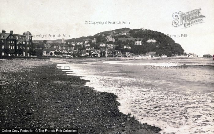Photo of Minehead, Hotel Metropole And North Hill 1923