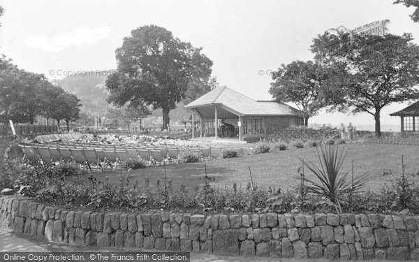 Photo of Minehead, Jubilee Gardens 1936