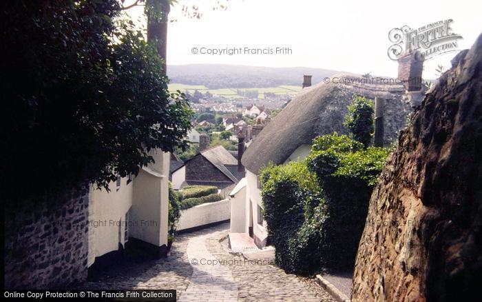 Photo of Minehead, Looking Down Church Steps 1988