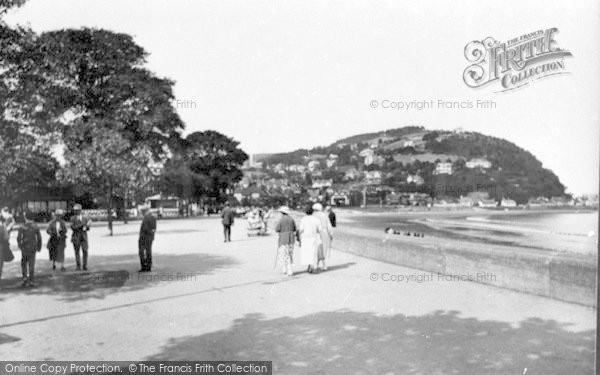 Photo of Minehead, North Hill 1923