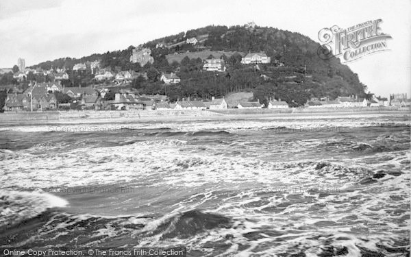 Photo of Minehead, North Hill 1923