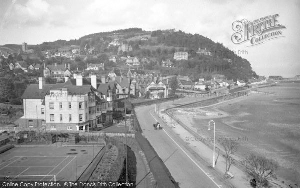 Photo of Minehead, North Hill 1935
