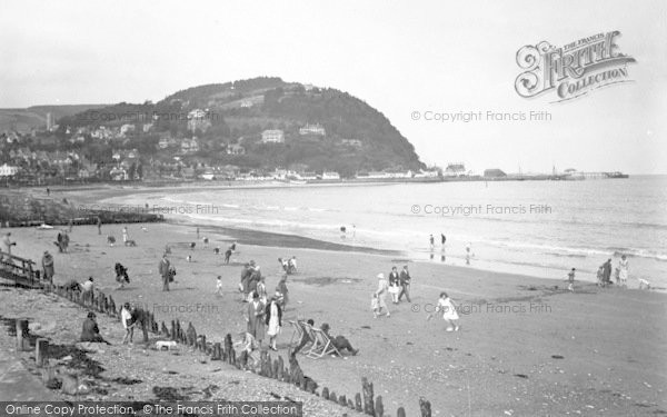 Photo of Minehead, North Hill And Sands 1931