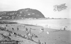 North Hill And Sands 1931, Minehead