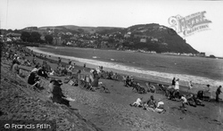 North Hill And Sands 1933, Minehead