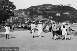 On The Promenade 1923, Minehead