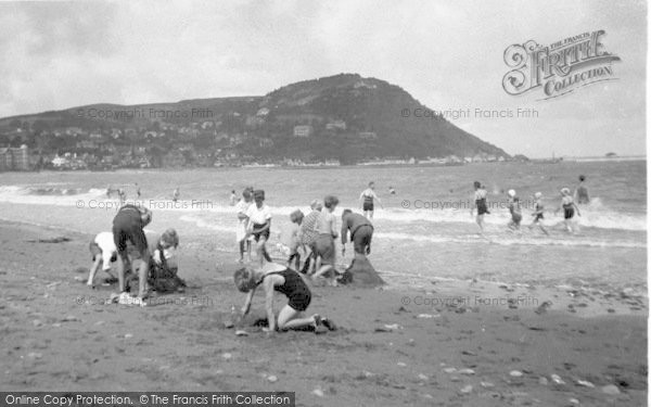 Photo of Minehead, On The Sands 1933