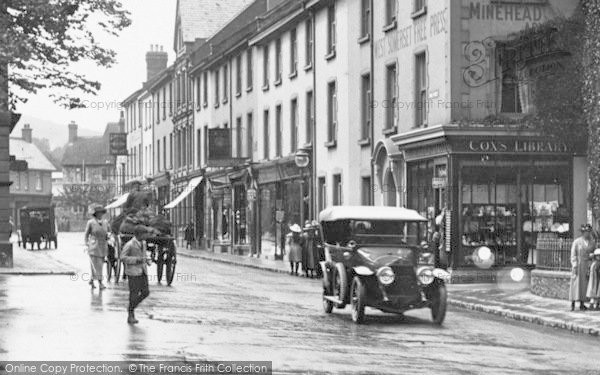 Photo of Minehead, Park Street 1919