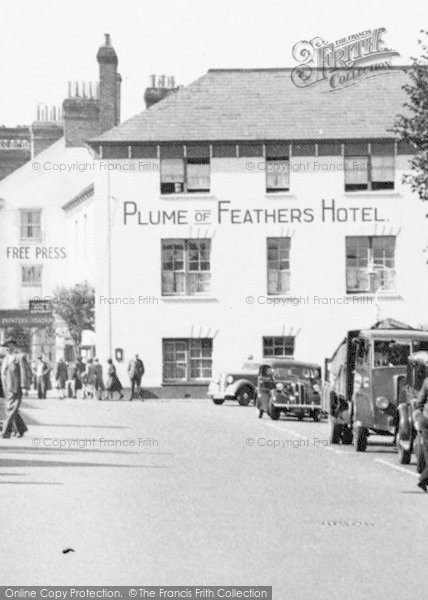 Photo of Minehead, Plume Of Feathers c.1950