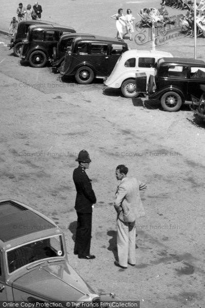 Photo of Minehead, Policeman 1938