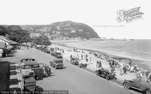 Photo of Minehead, Promenade 1930