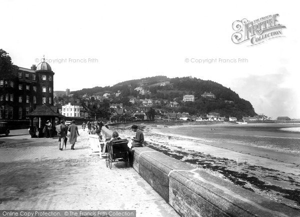 Photo of Minehead, Promenade 1931