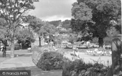 Promenade Gardens c.1955, Minehead