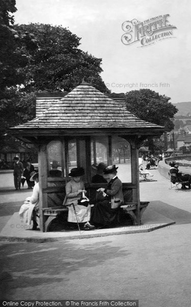 Photo of Minehead, Promenade Shelter 1919