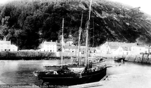 Photo of Minehead, Quay 1897