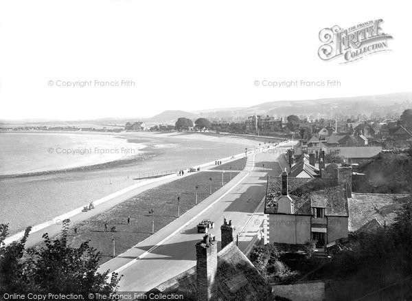 Photo of Minehead, Quay Street And The Esplanade 1923