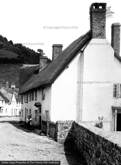 Photo of Minehead, Quay Street, Old Town 1890