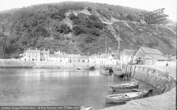 Photo of Minehead, Quay Town 1890