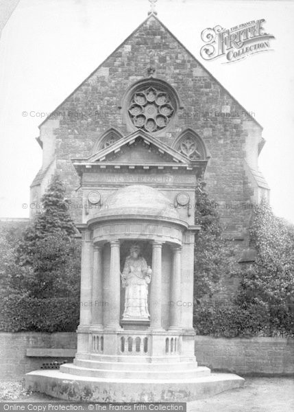 Photo of Minehead, Queen Anne Statue 1903