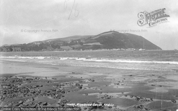 Photo of Minehead, Sands 1900