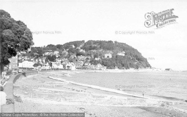 Photo of Minehead, Seafront And North Hill c.1960
