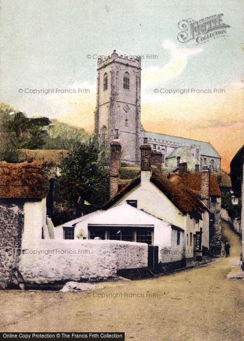 Photo of Minehead, St Michael's Church And Higher Town c.1905
