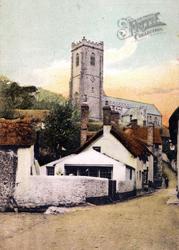 St Michael's Church And Higher Town c.1905, Minehead