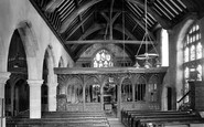 Minehead, St Michael's Church, interior 1930