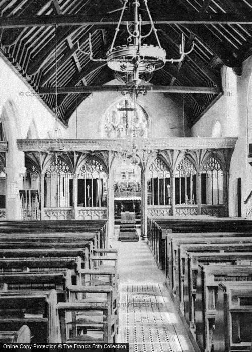 Photo of Minehead, St Michael's Church Interior c.1900