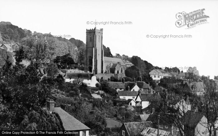 Photo of Minehead, St Michael's Church, North Hill c.1935