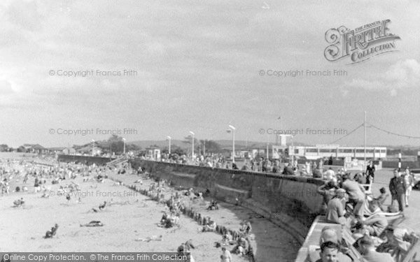 Photo of Minehead, Swimmimg Pool And Sands 1939