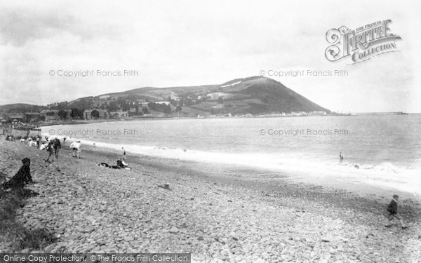 Photo of Minehead, The Beach 1901