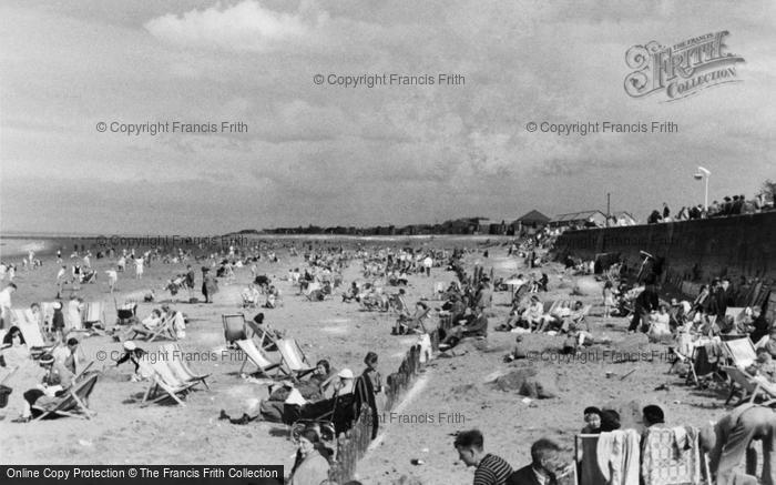 Photo of Minehead, The Beach 1939