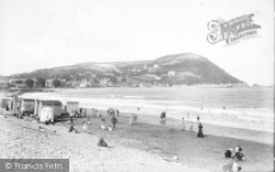 The Beach And North Hill 1903, Minehead