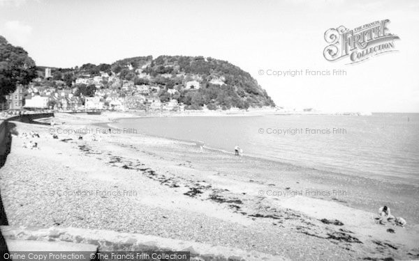 Photo of Minehead, The Beach c.1960