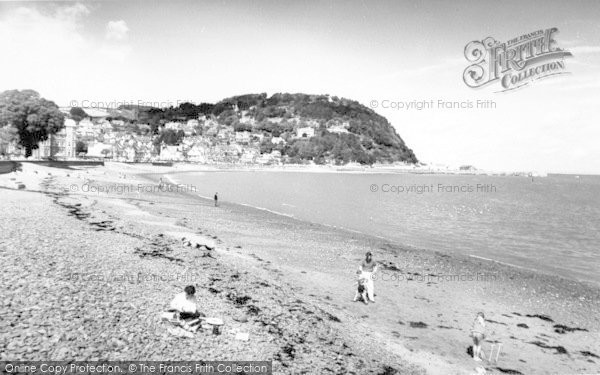 Photo of Minehead, The Beach c.1960