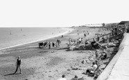 Minehead, the Beach c1960