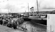 The 'bristol Queen' In The Harbour c.1960, Minehead