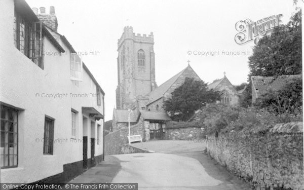 Photo of Minehead, The Church c.1955