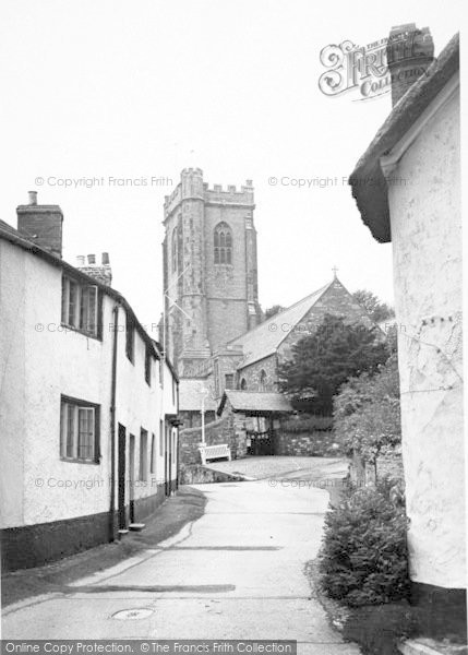 Photo of Minehead, The Church c.1955