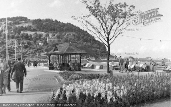 Photo of Minehead, The Gardens 1939