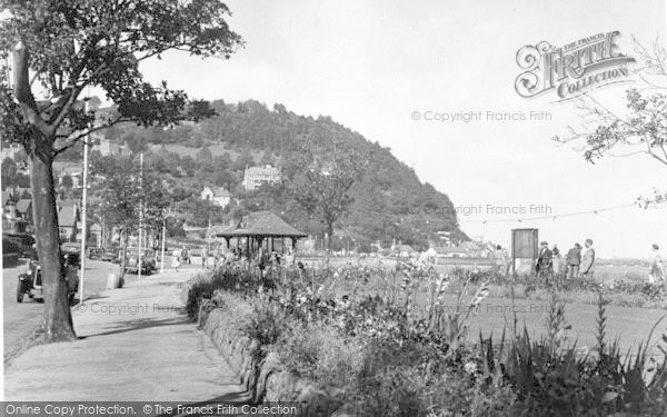 Photo of Minehead, The Gardens c.1950